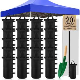 Sin-nuenen-305327 Nuenen 20 Pcs Canopy Sand Bags For Weight 560 Lbs Total Heavy Weights