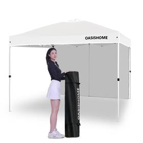 Oh10001 Oasishome Pop-up Portable Outdoor Canopy Tent 10ftx10ft Instant Gazebo With 1