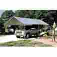 Ocg-8045 K.canopy Canopy Carport Shelter Kit Garage Heavy Duty Metal Frame 10 Ft X 20 Combo New 743746178045