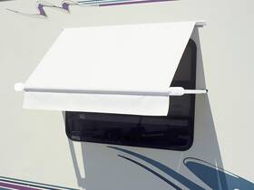 Of Colorado 445038088041 Simply Shade Rv Window Awning-white Vinyl-6ft 72 Inch