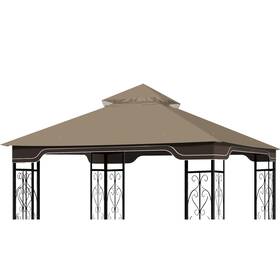 L-gz798ps Oipunshle A0313 Replacement Gazebo Canopy For 10 X 12 Regency Ii Patio Model