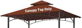 Olilawn 662659807128 Grill Gazebo Replacement Canopy Roof 5ft X 8ft Outdoor Bbq Top C