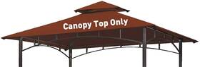 Olilawn 762117731351 Grill Gazebo Canopy Roof 5ft X 8ft Outdoor Bbq Top Cover Double