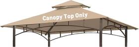 Ht001 Olilawn Grill Gazebo Replacement Canopy Roof 5ft X 8ft Outdoor Bbq Top C