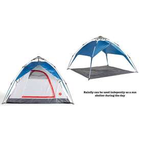 Omnicore Designs 850008244520 Design Camping Tent Wander 3person Instant Dome Detachable Canopy 7ft