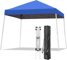 Oneofics 744110055955 Canopy Tent 10x10 Ft Pop Up Outdoor Instant Slant Legs With Carryin