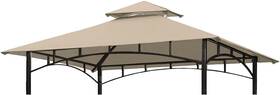 L-gz136pst Ontheway 744110766349 Replacement Canopy For Target Madaga Gazebo Model Beige1