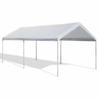 Op2kqebqzt Caravan Canopy White Heavy Duty Tent Ft Steel Carport Portable