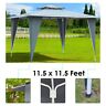 Op3514 Goplus Outdoor Gazebo Garden Shade Structure Metal Canopy Patio Gray