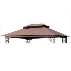 Qs-wy370 Otryad 13 Ft. X 10 Patio Double Roof Gazebo Replacement Canopy Top Fabric