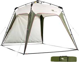 Outdoor 445000936929 8.2ftx8.2ft Pop Up Canopy Tent Easy One Person Setup Instant Beach