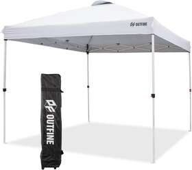 Outfine 313026619645 Pop-up Canopy 10x10 Patio Tent Instant Gazebo With Wheeled Bag Ca