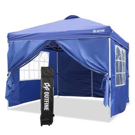 Outfine 809645343045 Patio Canopy 10ftx10ft Pop Up Commercial Instant Gazebo Tent Outdoor P