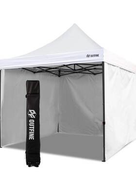 Of222 Outfine Heavy Duty Canopy 10x10 Pop Up Commercial Tent With 3 Side Walls
