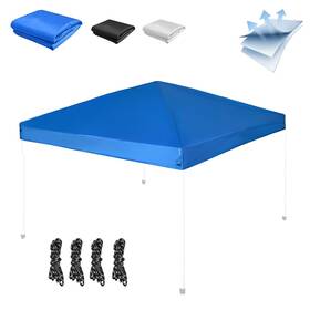 Jbt0014-bu10x10 Outmax Straight Leg 10x10 Canopy Replacement Top Pop-up Tent Cov