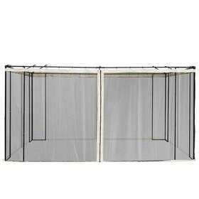 Outsunny 313036815839 Replacement Mesh Mosquito Netting Screen Walls For 10 Ft. X 13 Patio Gazebo