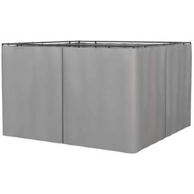 84c-226v02lg Outsunny 10 Ft. X Universal Gazebo Sidewall Set With 4 Panels 40 Included