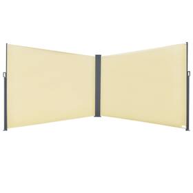 Us840-221bg0145 Outsunny Outdoor/indoor Retracting Privacy Divider With Auto Pull-back Function Beige