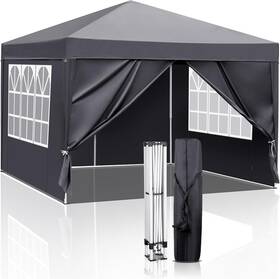 Outvita 313053037061 10x10ft Ez Pop Up Canopy Portable Instant Tent With 4 Sidewalls For O