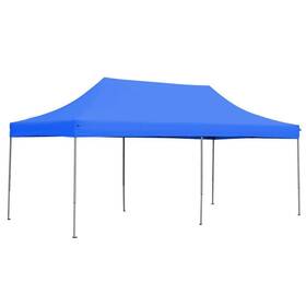 Maob-it005bl Ovastlkuy Outdoor Canopy Tent 10-ftx 20-ft Adjustable Pop-up Rectangular Blue