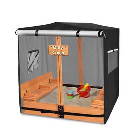 Dgshz-lj06-hs Owlcover Wood Sandbox Cover 600d Heavy Duty Waterproof Anti-uv Sand Box For With