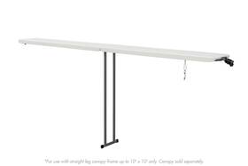 00810007486215 Ozark Trail 8 Foot Extendable Tailgate Table White - Canopy Not Included