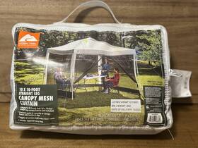 Wmt-1010mc Ozark Trail 30940 10 X Foot Straight Leg Canopy Mesh Curtain