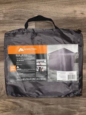 Ozark Trail 794504759235 Nylon Tent Sun Wall For Shade Canopies 9.5ft X 6ft