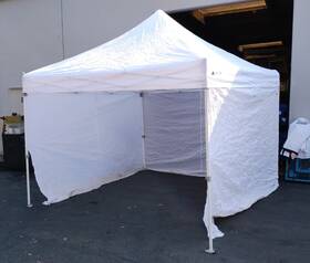 C10104whb4ph-h Ozark Trail 850005842156 San Diego Pickup Canopy 10x10 Commercial Pop-up Wall Tent
