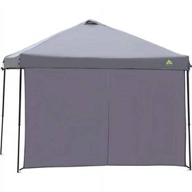 Ozark Trail 914129830861 Sun Wall For 10ft X Straight Leg Canopy Camping Accessory Only Dark Grey