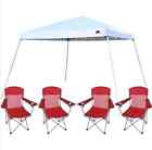 Ozark Trail Instant Canopy Gazebo 12 X W 4 Chairs Football Tailgate Tailgating Camping 729728358452