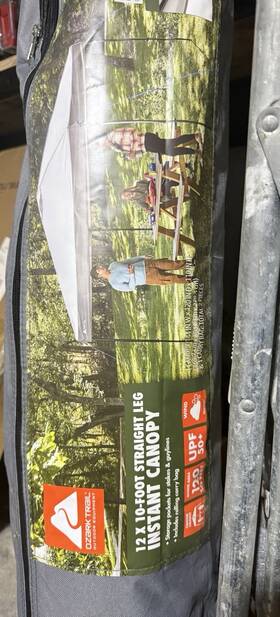 Wmt-1210110g Ozark Trail 10 X12 Canopy - Gray