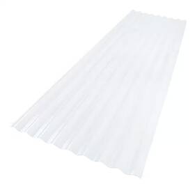 Palruf 445004885834 2.2 Ft. X 8 Corrugated Pvc Roof Panel In Clear