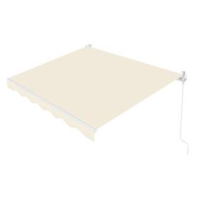 10260736 Paramondo Patio Awning Retractable Fully Assembled 8.2ftx6.5ft Manual Commercia