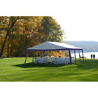 25918 Party Fr Galvanized Steel Leg Blue 8 Shelterlogic Tent White 20