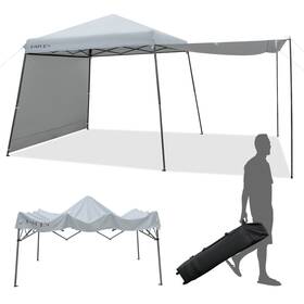 Us-2np10702gr Patiojoy Outdoor Patio 10x10ft Instant Pop-up Canopy Folding Tent With Sidewalls And Awnings