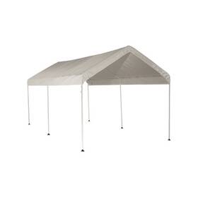 Pa2669559 Patioplus 10 X 20 Ft. White Carport Canopy