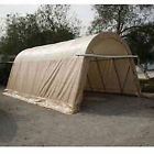 Pb143012rtn Rhino Round Portable Shelter Tan Lot Of