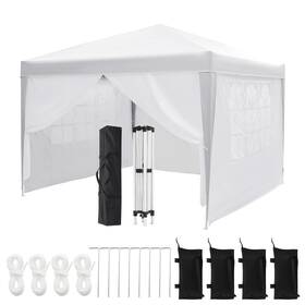 H919xyitetvekzgipqwvgg1y867i Peakpursuit 10x10 Pop Up Canopy With 4 Sidewalls Outdoor Portable Instant Tent O