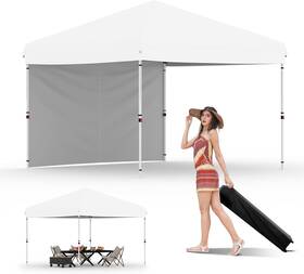 10sd05v3c78 Peakpursuit Pho 10x10 Pop Up Canopy Tent One-person Set Hd Commercial Instant