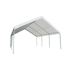 Perfectpatio 753678773508 18 X 20 Ft. Hercules 8 Leg Canopy White