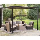 Pergola-67891 Fdo Pergola Square Gazebo Steel Frame Canopy Tent 5414102867891