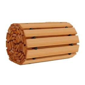 Phewnyzo 313113264291 17 Inch W X 8 Ft.l 0.6 H Wooden Garden Pathway Roll Out Cedar Straight Walkw