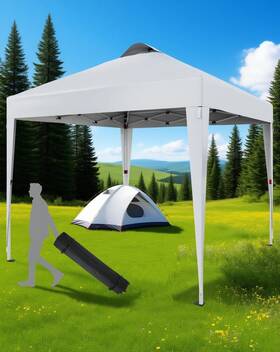 Kvsn4v Phoenixcrest 10 X Ft Pop Up Canopy Tent Height Adjustable Sun Shade Shelter With Top V