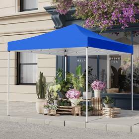 33zj-lan Phonwhon Shades 10x10 Pop Up Canopy Heavy Duty Beach Tent With Carrying Bag For Easy