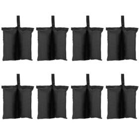 Pingeui 739642608236 8 Pack Canopy Sand Bags Heavy Duty Weight Weights Sandbag For Pop Up C