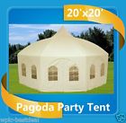Poly-2020 Delta Canopies 20 X Octagonal Wedding Gazebo Party Tent Canopy Shade