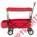Portable-canopy-wagon Portable Canopy Wagon Food Cart Beverages Hot Fishing Bbq Cooler Drinks Storage