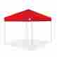 Pr2910rd Pyramid E-z Up Red Canopy 10x10 Instant Shelter Pop Tent Beach Sports Shade 098556420380