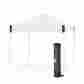 Pr3wh10wh E-z Up Brand New Pyramid Instant Shelter Canopy 10 By White
